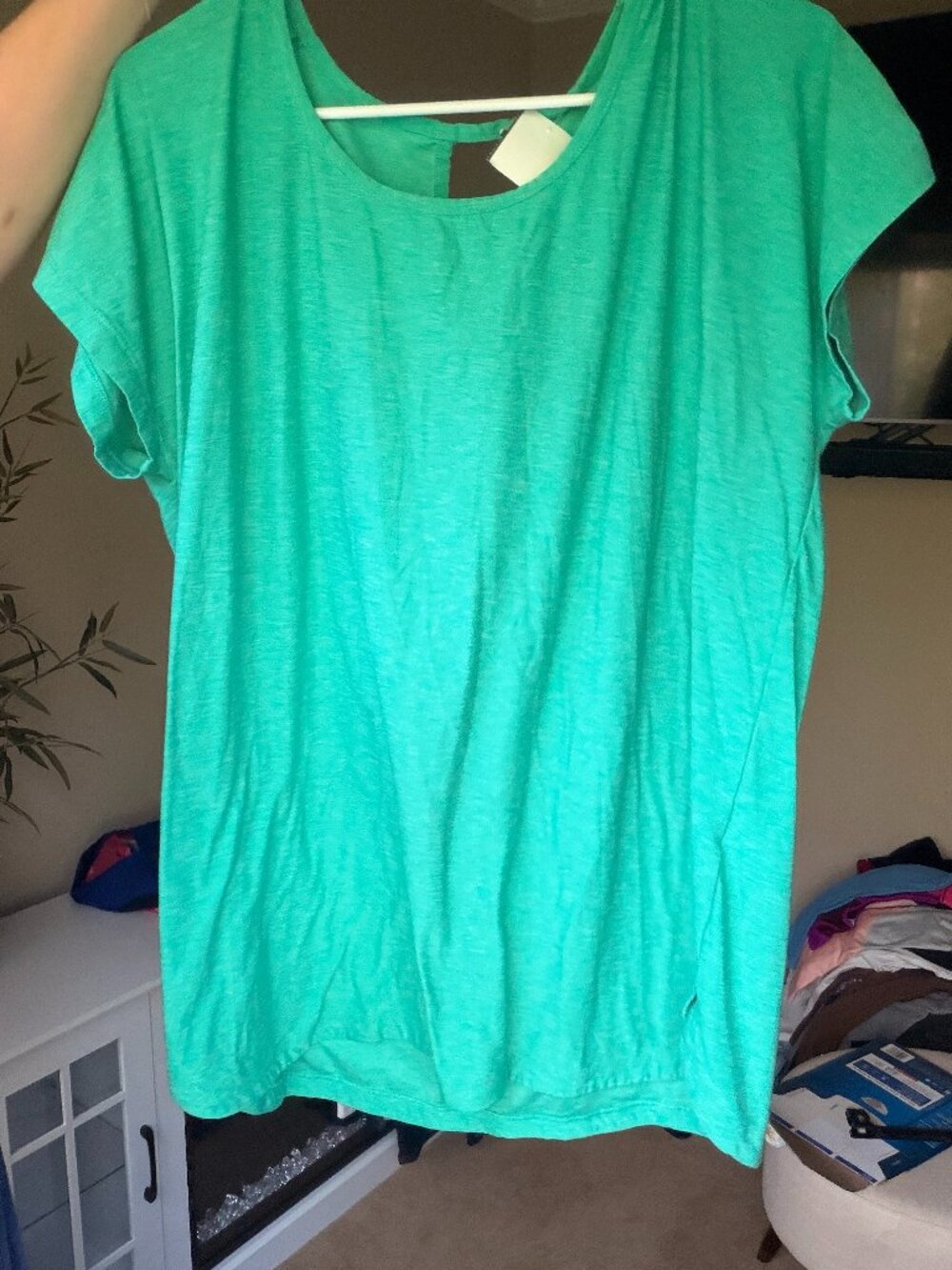 Lightweight lounge/athleisure tee